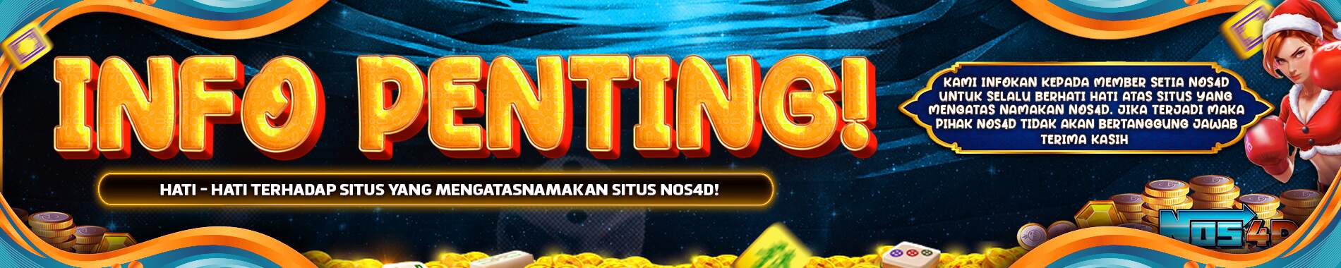 informasi penting nos4d